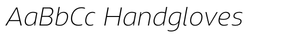 Apacible Extra Light Italic font sample