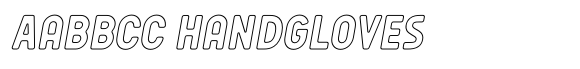 Sandport Narrow Medium Outline Italic image
