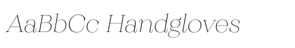 Monckeberg Extra Light Italic image