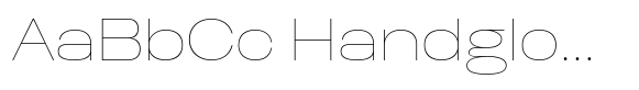 Biarty Sans Expanded Hairline image