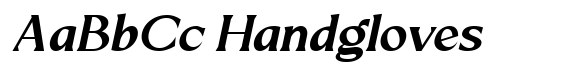 Mizhon Bold Serif Slanted image