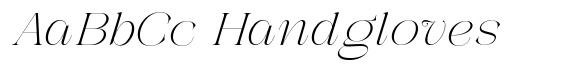 Galdertin Charetam Italic Light Semi Expanded Italic image