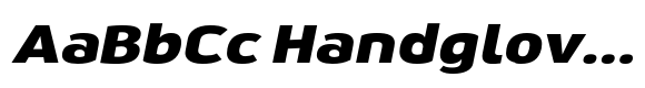 Kulutu Bold Wide Italic image