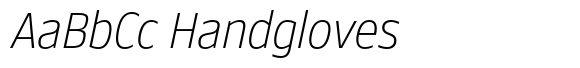 Faculty Condensed Thin Italic image