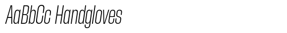 Herokid Italic Extra Light Condensed image