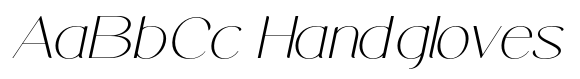 Midland Luxury Thin Expanded Italic image