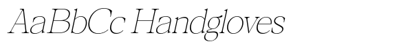 Galnery Thin Condensed Slanted image