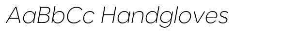 Kanyon Light Italic font sample