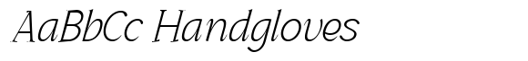 Glevora Thin Italic image