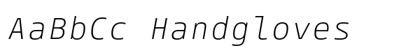 Paradroid Mono Light Italic image