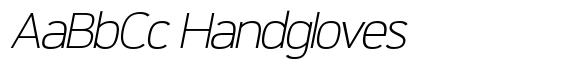Aurisma Thin Italic image