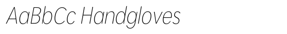 Kanyon Condensed Thin Italic font sample