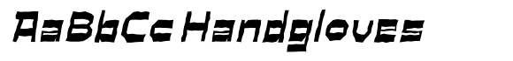 Glifox Distort Extra Bold Italic image