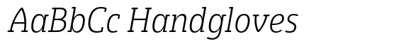 Eigerdals Slab Condensed Light Italic image