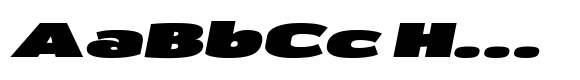 Kulutu Extra Black UltraWide Italic image