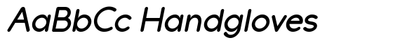 Galey Rounded Semi Bold Italic image