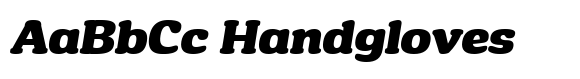 Brandier Extra Bold Italic font sample