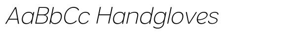 Armonia Sans ExtraLight Italic image