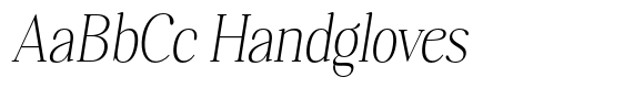 Polisha Reynold Soft XLt Italic Sm Condensed image