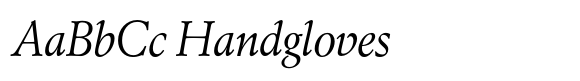Toshna Italic image