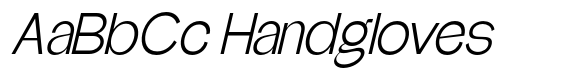 Glagent Semi Condensed Slanted image