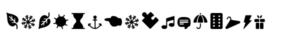 PH Font Icons Goodies Black image