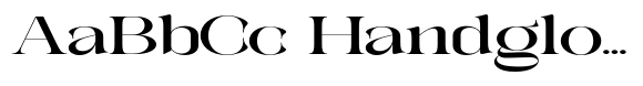 Galdertin Charetam Serif Extra Bold Extra Expanded image