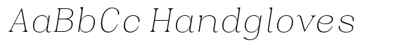 Juligraf Serif Thin Italic image