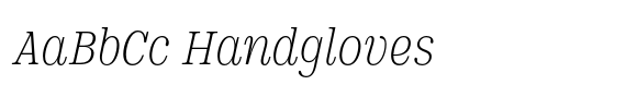 DT Augustina Slab Italic 2 Ul Light image