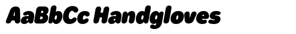 Sampl Heavy Condensed Rounded Oblique image