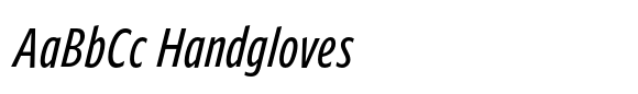 Forley Compressed Italic image