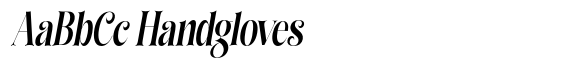 Glagter Bold Condensed Slant image