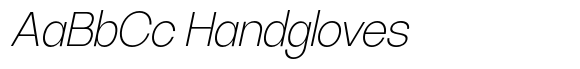 SLTF Ryecroft ExtraLight Italic image
