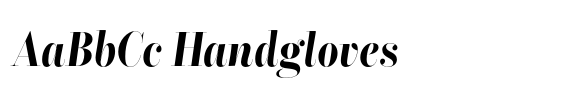 Overture Fine Bold Adagio font sample