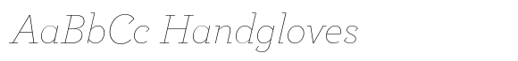 Postulat Pro Thin Italic image