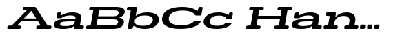 Dean Soft Slab Wide Semi Bold Italic image