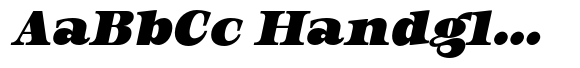 Orvessia Black Semi Expanded Italic image