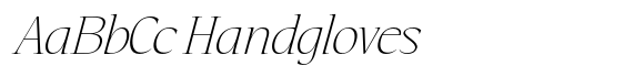 Eternal Collection Condensed Extra Light Italic image