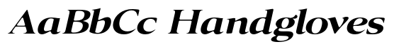 Canto Soft Bold Expanded Italic image