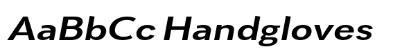 Univra Bold Expanded Slanted image