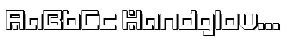 Themiru Shadow font sample