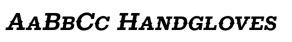 Ranch SC Bold Italic font sample