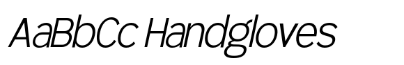 RCL Back One Thin Italic image