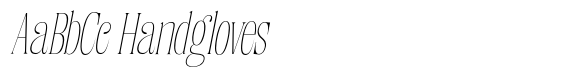 Enigera Thin Semi Condensed Italic image