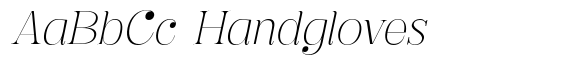 Monema Thin Italic font sample