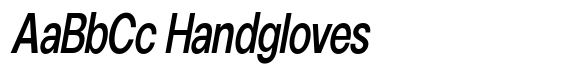 Gorvain Semi Bold Condensed Slanted image