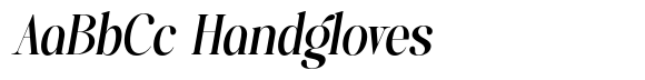Bridens Italic font sample