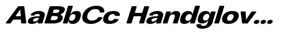 Chairo Sans Sf Bold Expanded Italic image