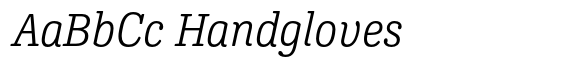 Oso Serif SemiCondensed Light Italic image