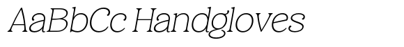Holimole Thin Italic image